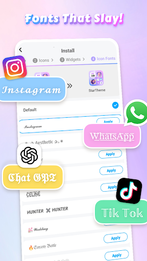 StarTheme - Widgets & Icons ekran görüntüsü