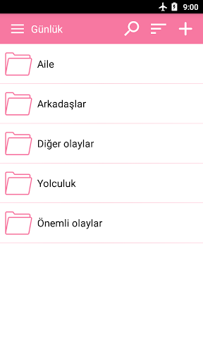 Kişisel Günlük ekran görüntüsü