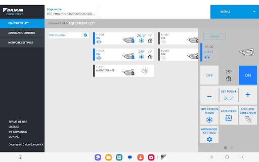 DC+ Edge connect ekran görüntüsü