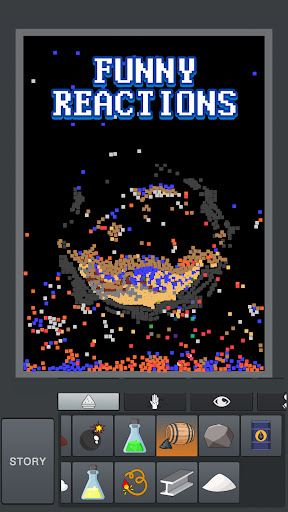 Psychic Dust - Pixel Sandbox ekran görüntüsü