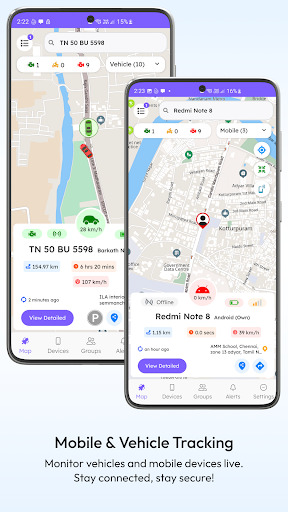 VMTrackers Family Locator ekran görüntüsü