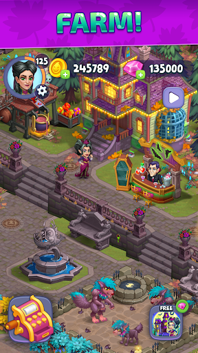 Halloween Farm: Monster Family ekran görüntüsü