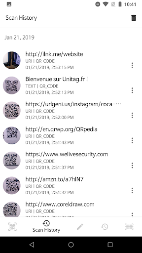 QR BarCode ekran görüntüsü