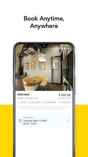 OYO Workspaces ekran görüntüsü