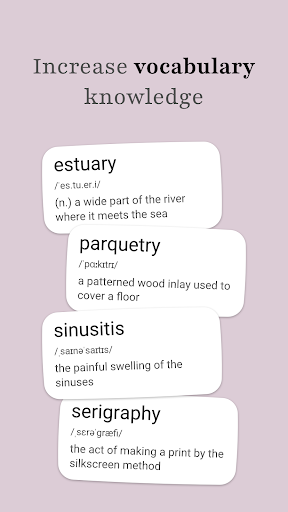 Learn Words Daily - Vocabulary ekran görüntüsü