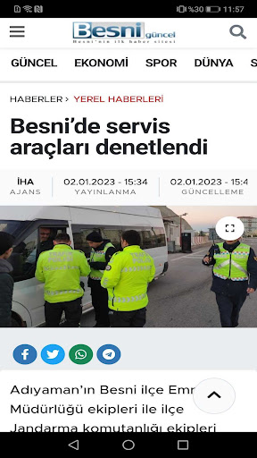 Besni Güncel Gazetesi ekran görüntüsü