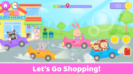 Supermarket Game Kids Shopping ekran görüntüsü