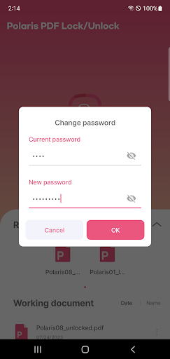 Polaris PDF Lock Unlock ekran görüntüsü