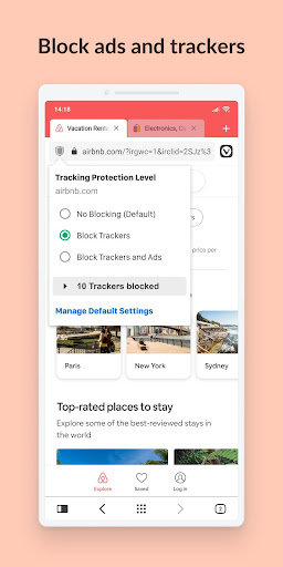 Vivaldi Browser Snapshot ekran görüntüsü