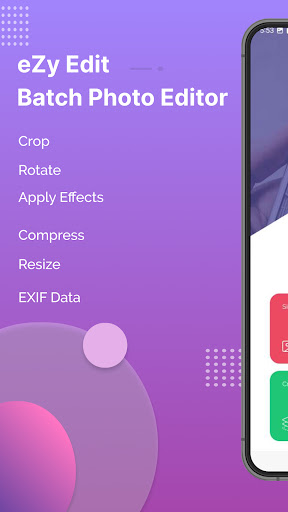 eZy Edit: Batch Photo Editor ekran görüntüsü