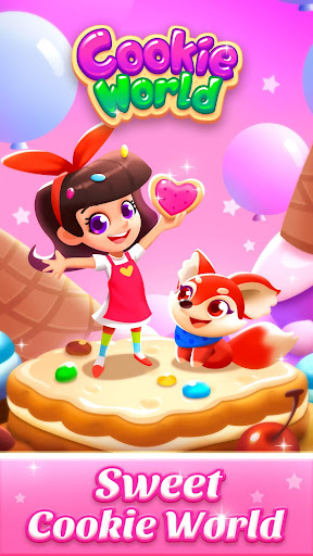 Cookie World & Colorful Puzzle ekran görüntüsü