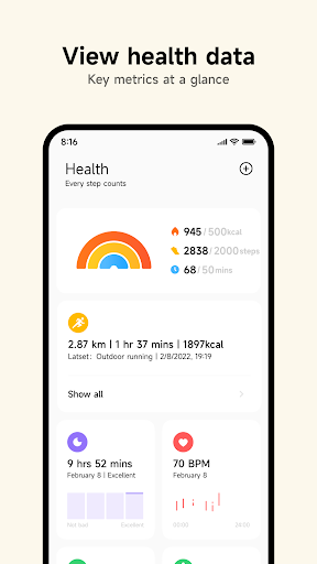 Mi Fitness (Xiaomi Wear) ekran görüntüsü