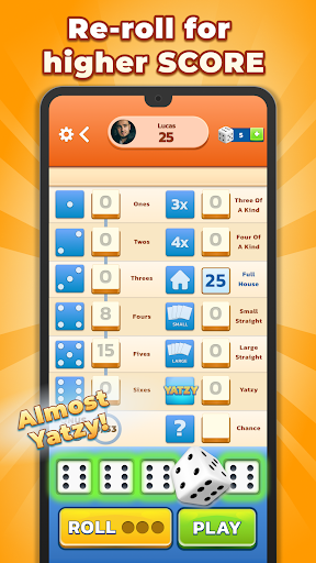 Yatzy - Fun Classic Dice Game ekran görüntüsü