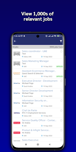 GulfTalent - Job Search App ekran görüntüsü