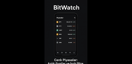 BitWatch - Kripto ekran görüntüsü