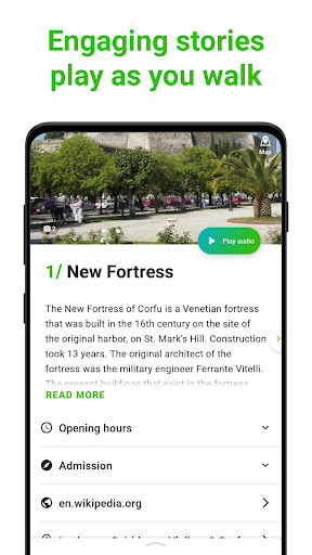 Corfu Tour Guide:SmartGuide ekran görüntüsü