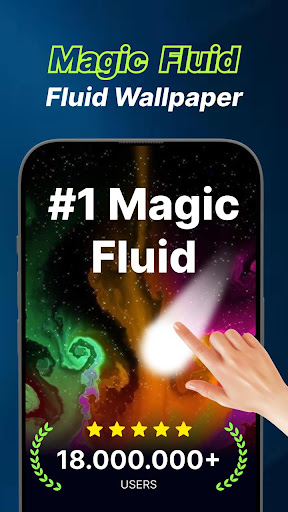 Magic Wallpaper: Magic Fluid ekran görüntüsü