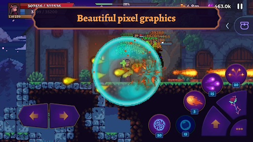 Moonrise Arena - Pixel RPG ekran görüntüsü
