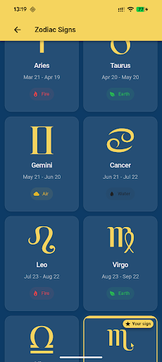 Uma Zodiac - Daily Horoscope ekran görüntüsü