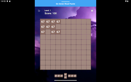 Six Seven 67 Wood Puzzle ekran görüntüsü