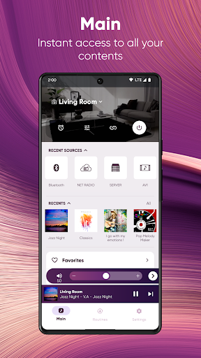 MusicCast Controller ekran görüntüsü