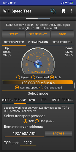 WiFi Speed Test Pro ekran görüntüsü