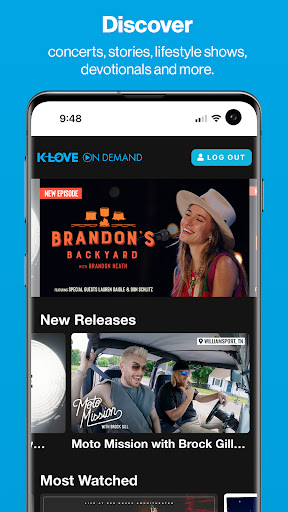 K-LOVE On Demand ekran görüntüsü