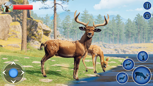 Virtual Wild Deer Family Sim ekran görüntüsü