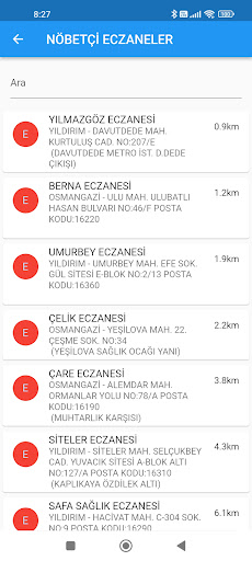 Bursa Cepte ekran görüntüsü
