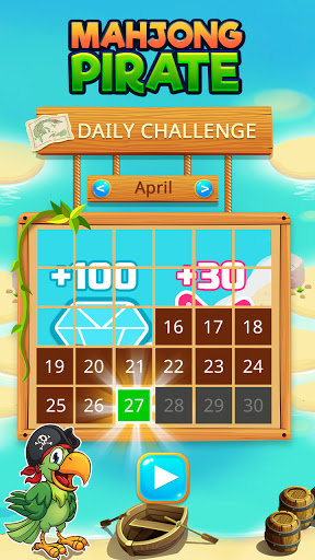 Mahjong Pirate Plunder Quest ekran görüntüsü