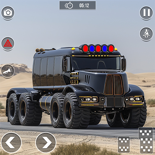 canavar kamyon offroad oyunu