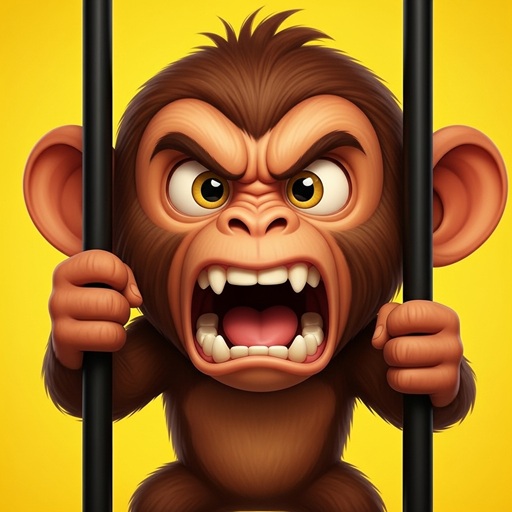 Naughty Monkey Prankster 3D
