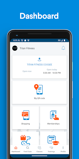 Titan Fitness ekran görüntüsü