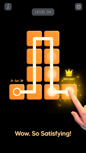 Single Line Block Fill Puzzle ekran görüntüsü