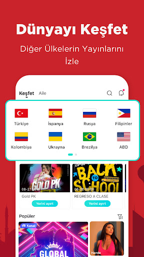 Bigo Live -Canlı Yayın, Sohbet ekran görüntüsü
