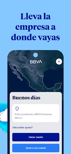 BBVA Empresas México ekran görüntüsü