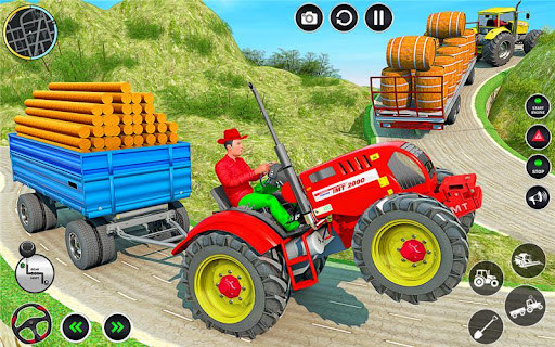 US Tractor Farming 3D Games ekran görüntüsü