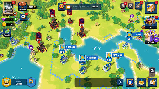 Million Lords: World Conquest ekran görüntüsü