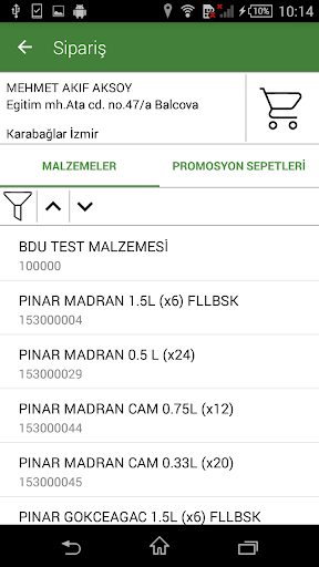 Pınar Su Mobil Bayi ekran görüntüsü