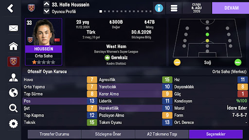 Football Manager 26 Mobile ekran görüntüsü