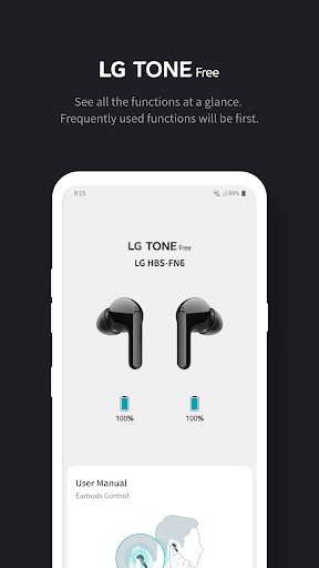 LG TONE Free ekran görüntüsü