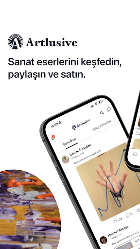 Artlusive: Eser Sat & Keşfet ekran görüntüsü