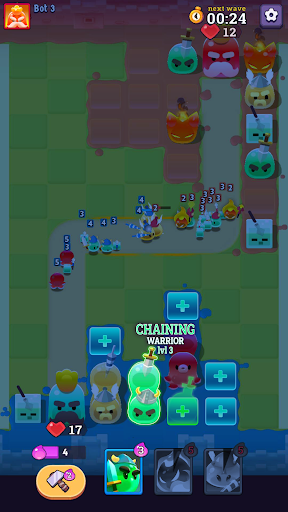 Slime Clash: Merge & TD Game ekran görüntüsü