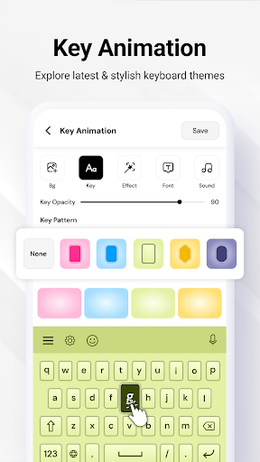 Photo Keyboard: Neon LED Theme ekran görüntüsü