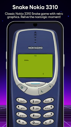 Snake Nokia 3310 ekran görüntüsü