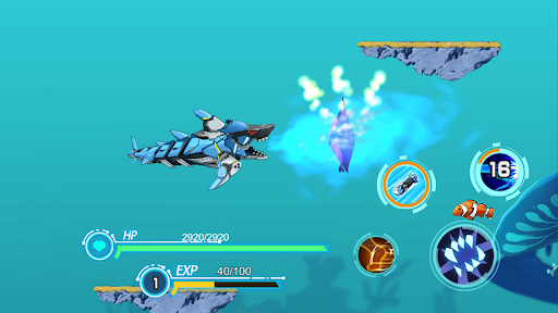 Robot Shark & Eat Fish.io ekran görüntüsü