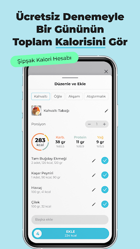 Diyetkolik - Kalori Sayacı ekran görüntüsü