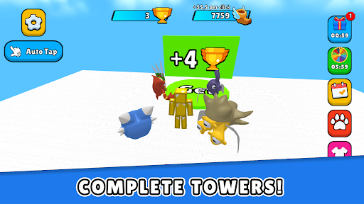 Jump Power Obby Click ekran görüntüsü