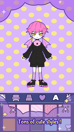 BatDoll monster boy maker game ekran görüntüsü