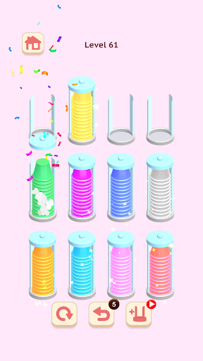 Cup Puzzle Master ekran görüntüsü